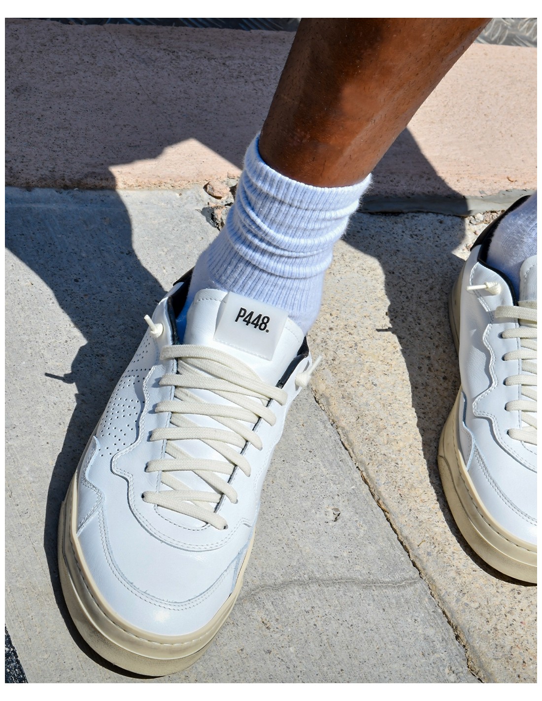 p448 Baskets de ville Homme f23bali-m-shadow Blanc