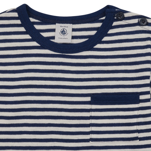 Petit Bateau - FEUILLAGE - Marine / Blanc