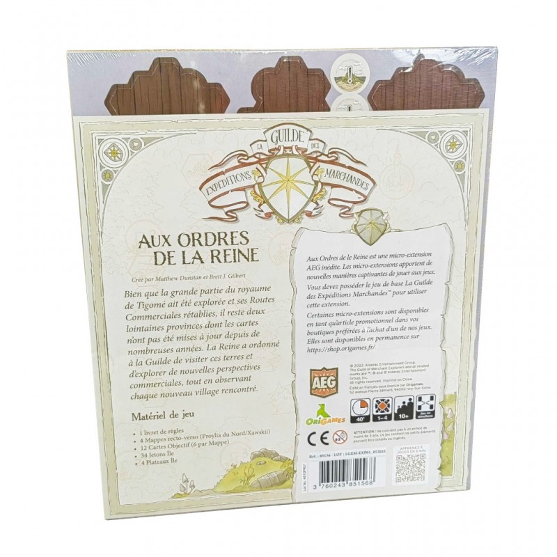 La guilde des expéditions marchandes – Extension Aux Ordres de la Reine