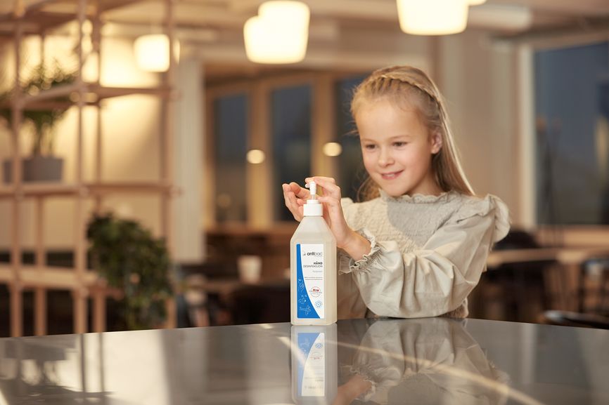 Antibac Pharma hånddesinfeksjon gel 600 ml