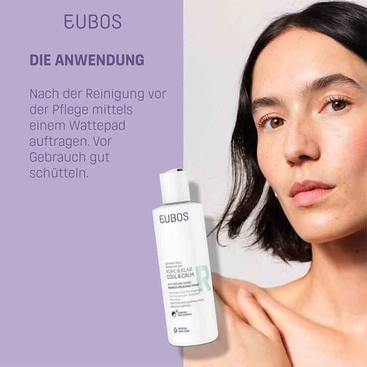 Eubos Kühl & Klar Anti-Rötung Toner, 200 ml