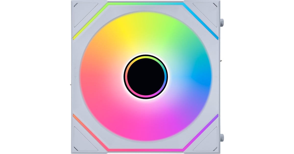 Lian LiUNI FAN SL-INFINITY 120 Wireless Reversed Blade RGB case fan  (Wit, 120 x 122 x 25 mm, PWM)