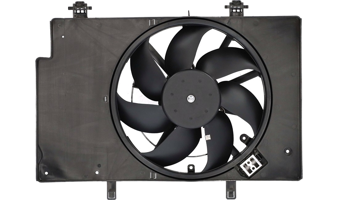 Ventilator, motorkøling