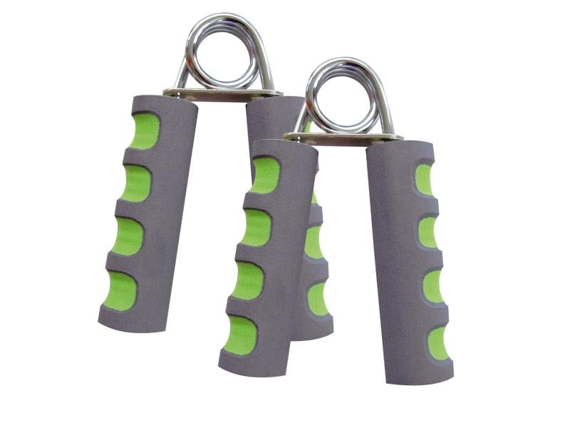 Schildkröt Fitness Handmuskeltrainer Grau-Grün 2er-Set Trainingsgeräte für die Hand- und Unterarmmuskulatur