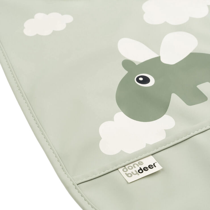 Done by Deer Hagesmæk m/Velcro Happy clouds Grøn Grøn