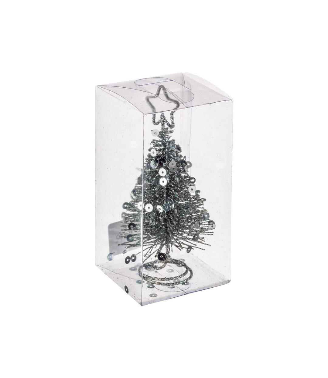 Cavalier de Table Sapin Colorama 10cm Argent