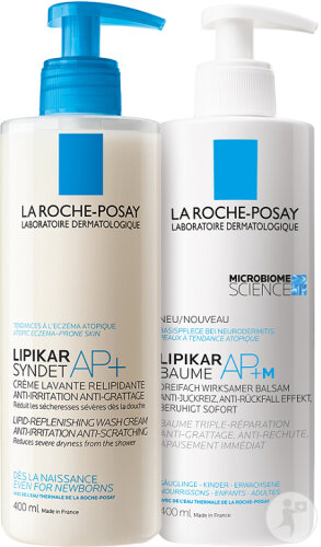 La Roche Posay Lipikar AP+ Routine 2 x 400 mL