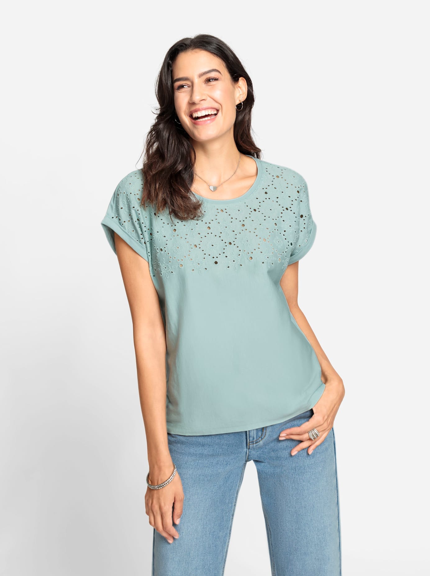 Inspirationen Rundhalsshirt »Shirt«, 1 Stk.