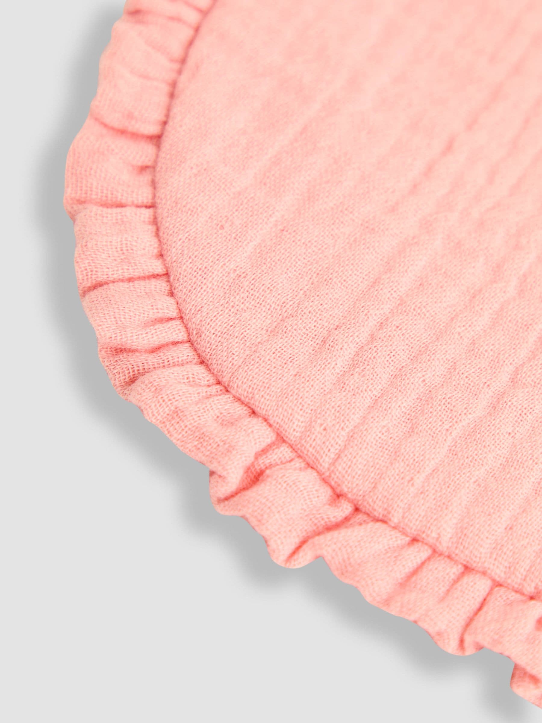 JoJo Maman Bébé Baby Muslin Frill Bib