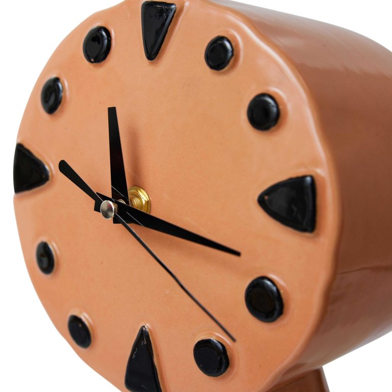 HKliving Retro Ceramic klok Peach
