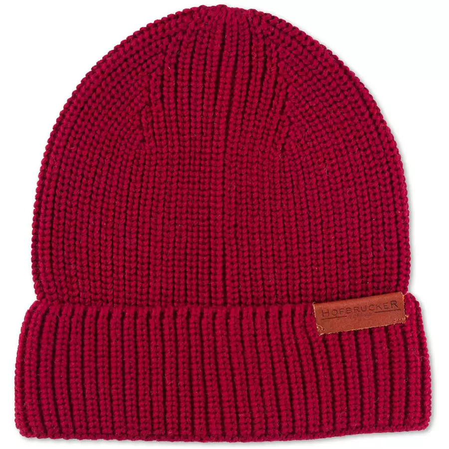 Hofbrucker Beanie Baby Mütze Cranberry