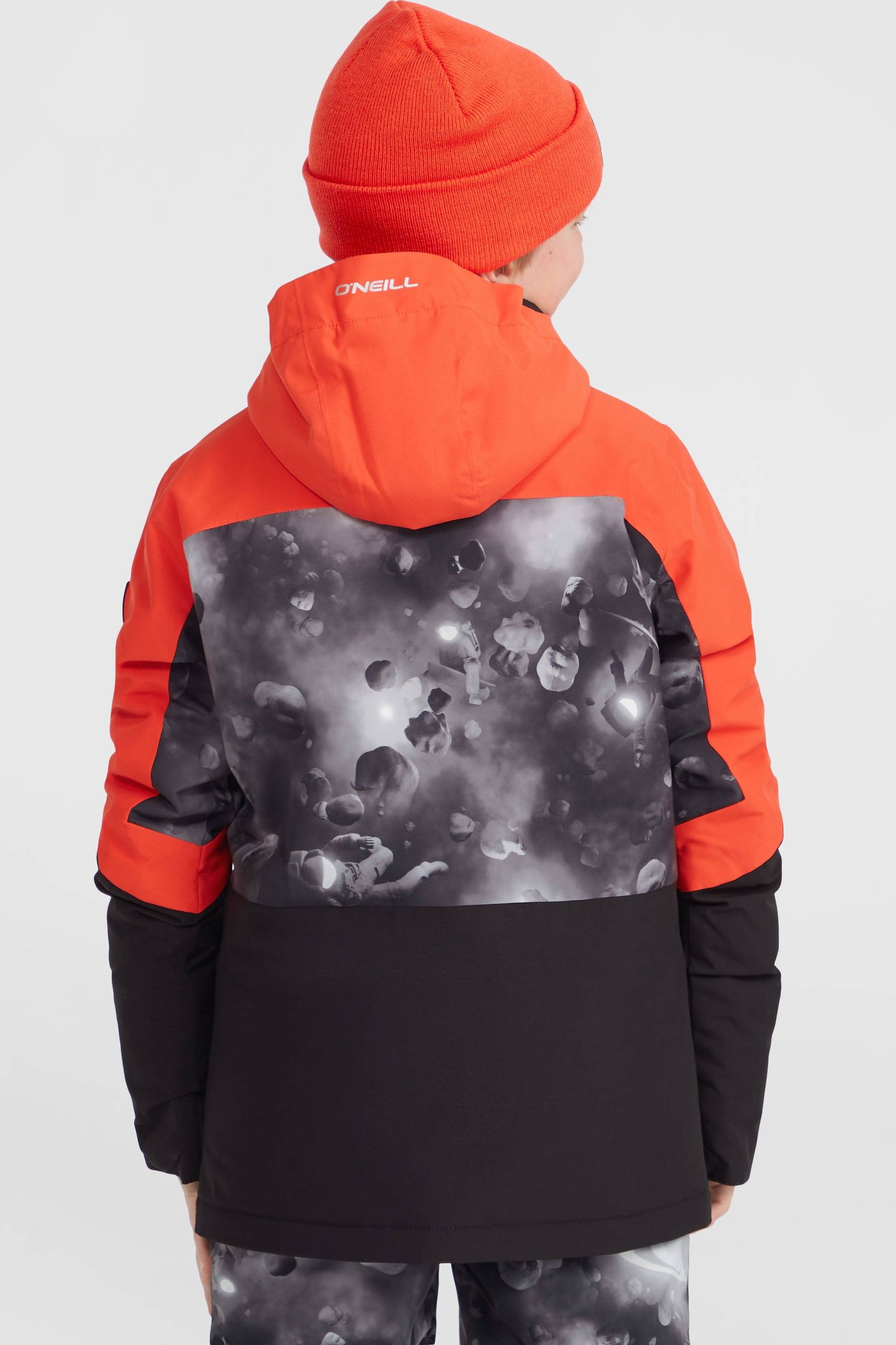 O'Neill ski-jack CARBONITE oranje/donkergrijs/zwart