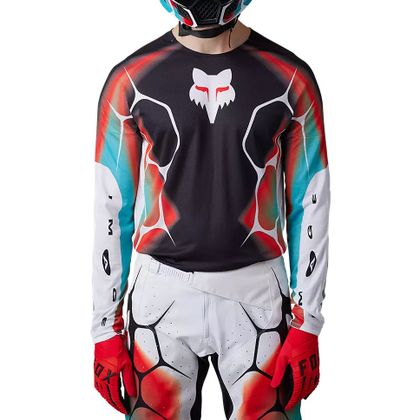 Maillot cross Fox 360 SYZ 2023 - Noir / Blanc