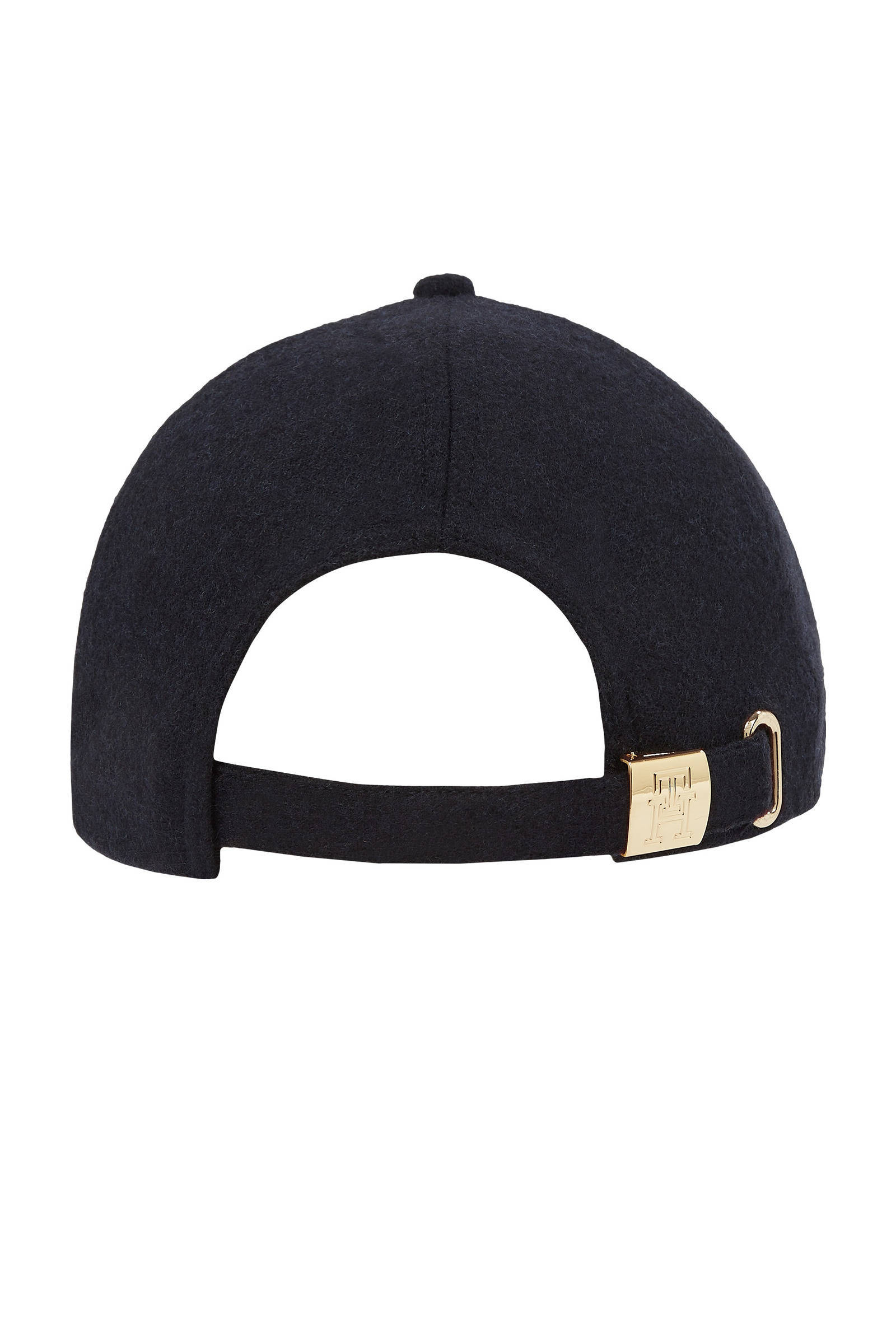 Tommy Hilfiger pet TH Monogram met wol donkerblauw