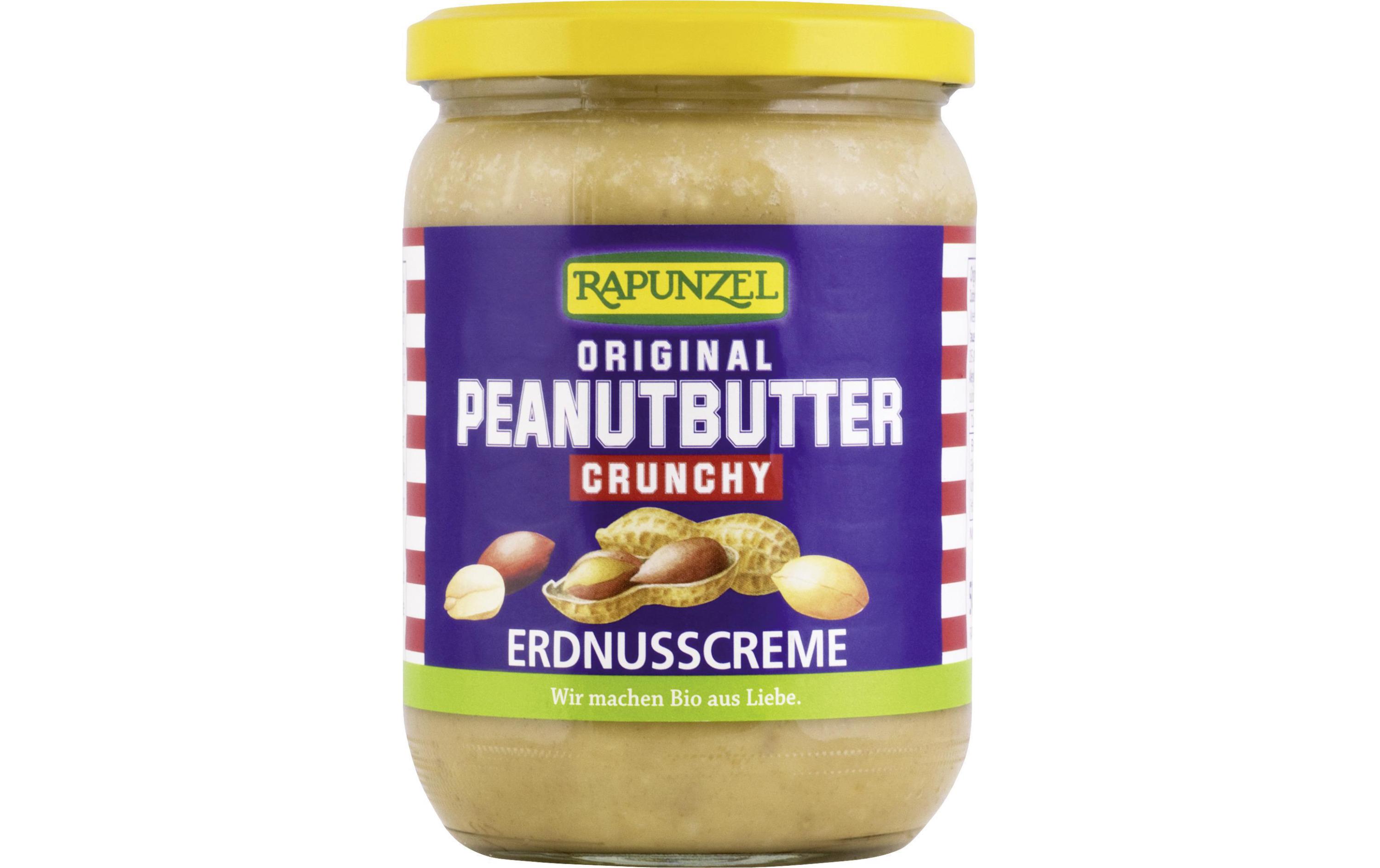 Glas Bio Erdnussbutter Original Crunchy 500 gPeanut Butter Original Crunchy Bio