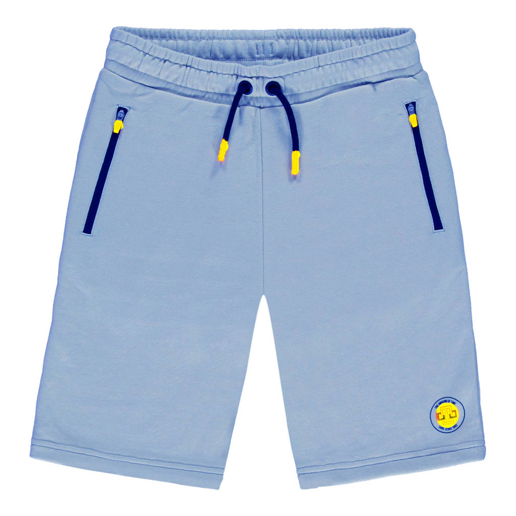 Cars sweatshort FYNANO lichtblauw/geel