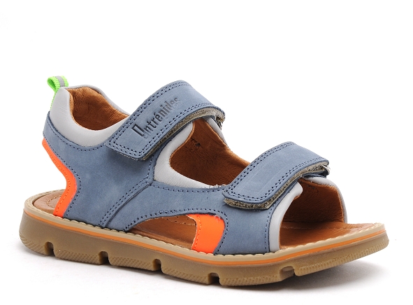 Babybotte nu pieds enfant kristopher bleu