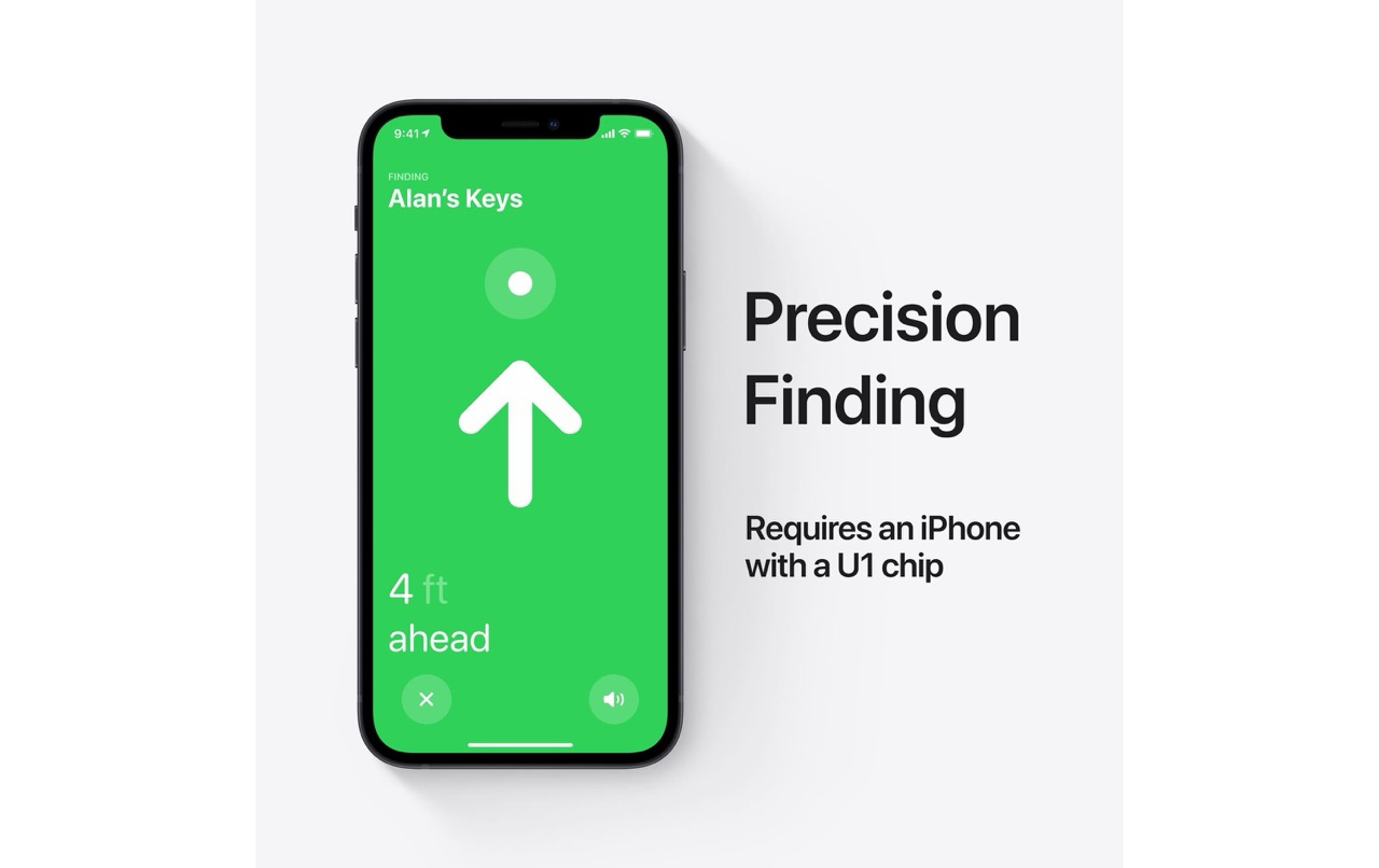 (4er Set) Apple - AirTag Bluetooth NFC Tracker (MX542ZM/A) - Weiss
