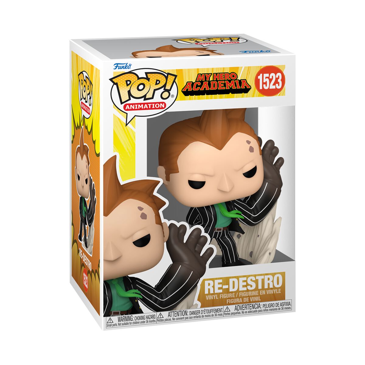 Re-Destro Vinyl Figurine 1523 | My Hero Academia Funko Pop!