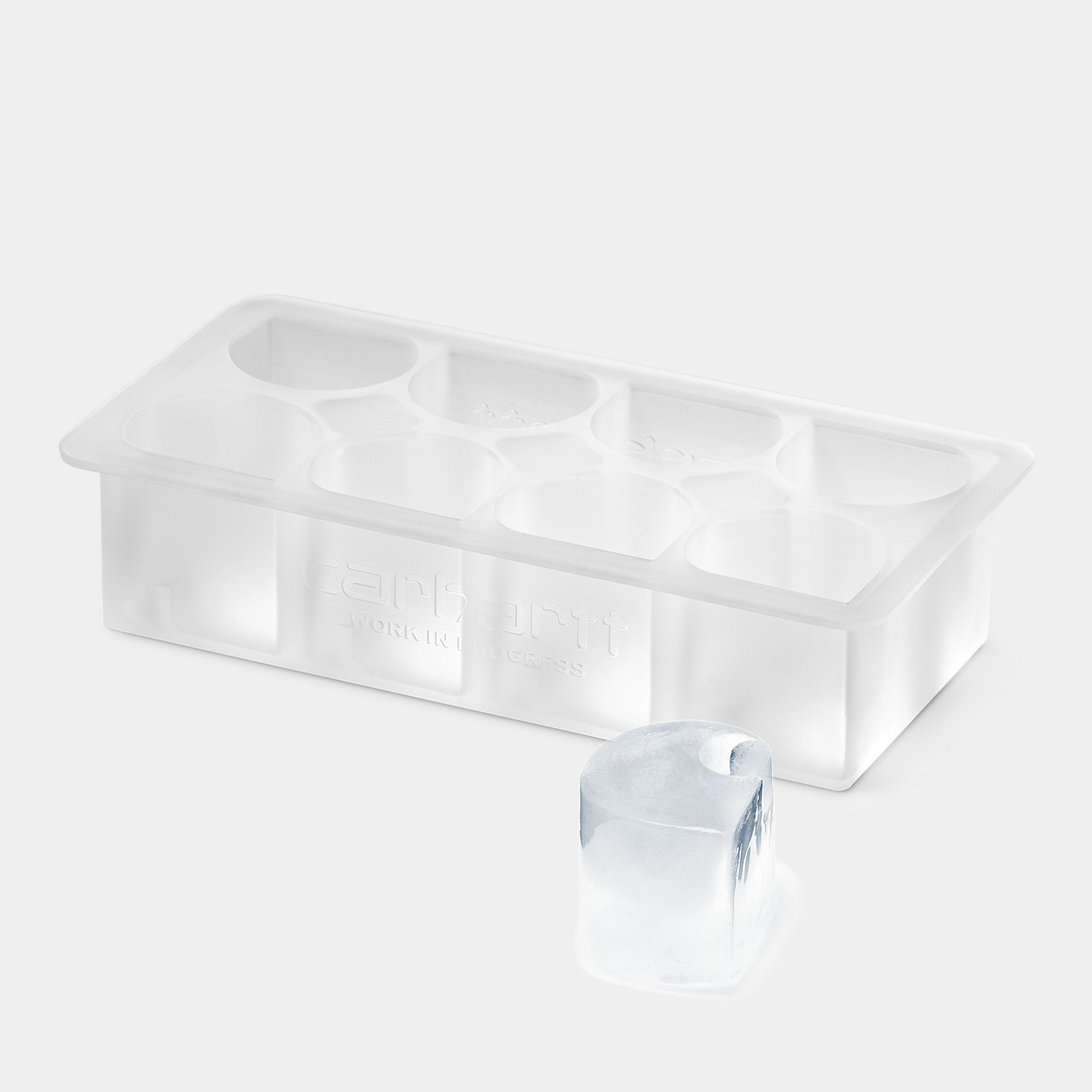 Carhartt WIP C Logo Ice Cube Tray Silicone Clear