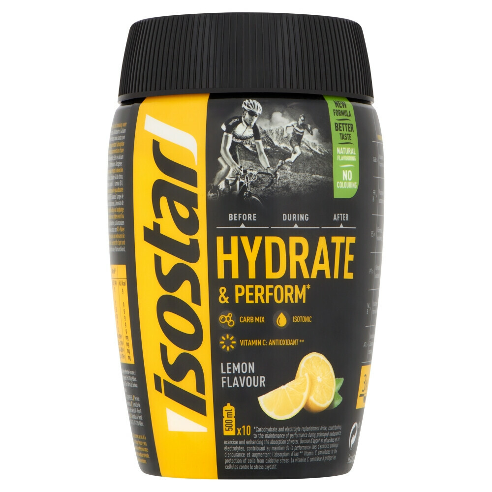 3x Isostar Hydrate & Perform Lemon400 gr