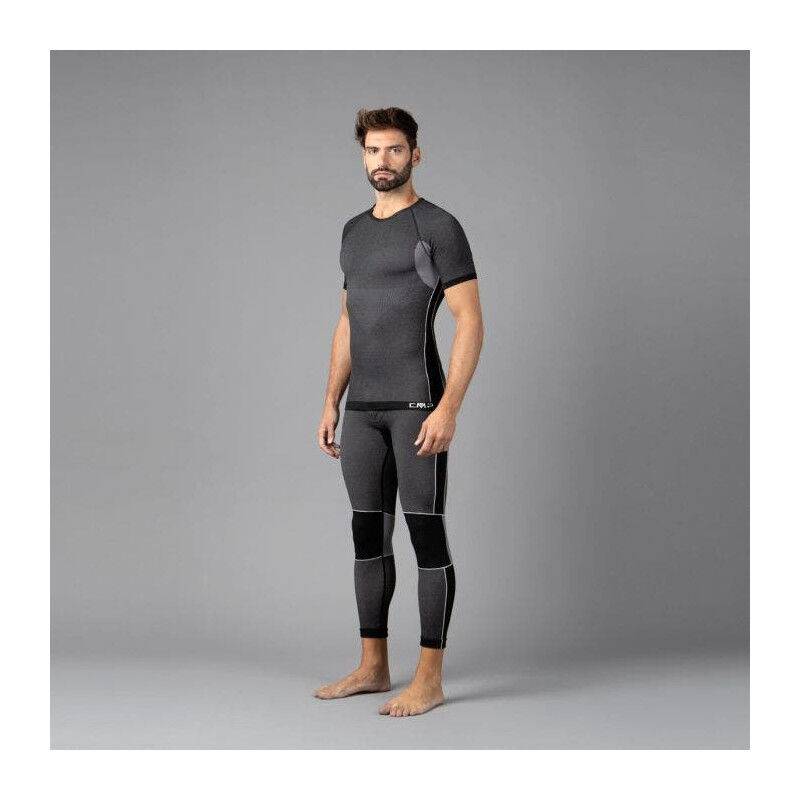 Men's seamless 3/4-length thermal pants - Collant thermique homme