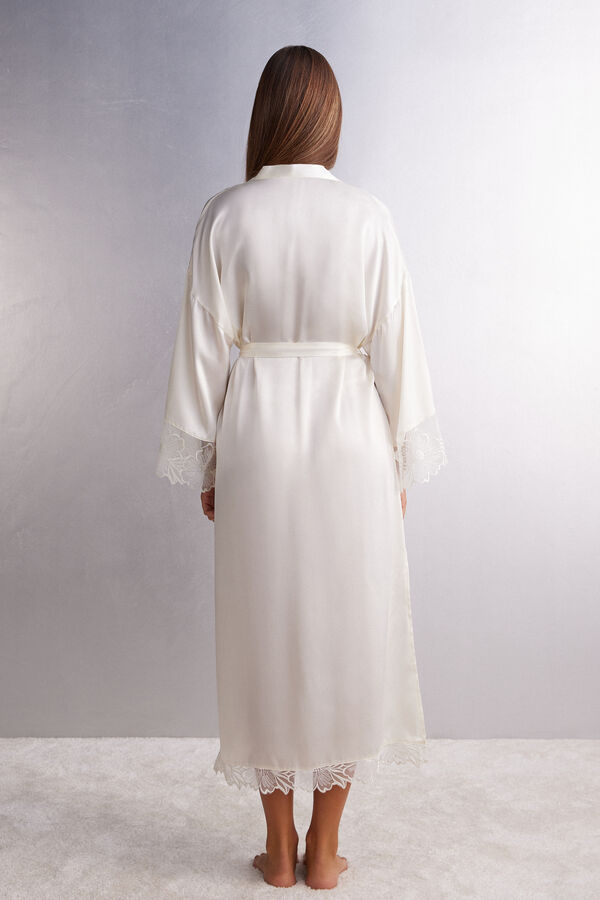 Robe de cetim de seda Darlings