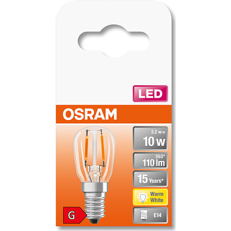 Osram LED pære 10W - varmt hvidt lys