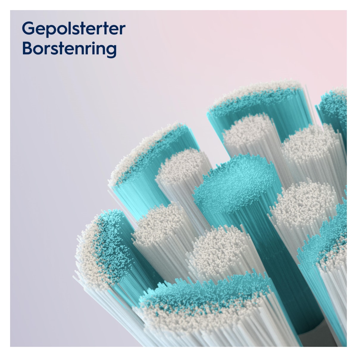 Oral-B iO Sanfte Reinigung Aufsteckbürsten, 6 Stück