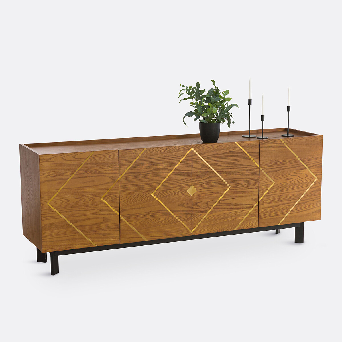 LA REDOUTE INTERIEURS<br>Móvel buffet, 4 portas, Palaz
