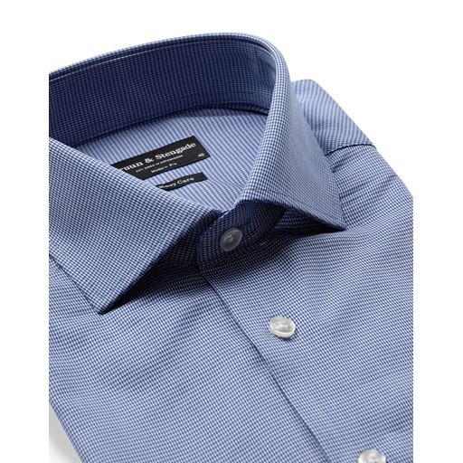 Bruun & Stengade Devin Skjorte, Blue, 42