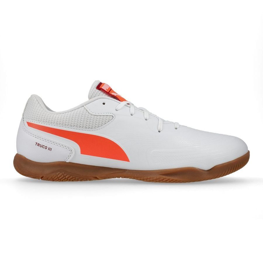 PUMA Truco III IT - Blanc/Glowing Red/Noir