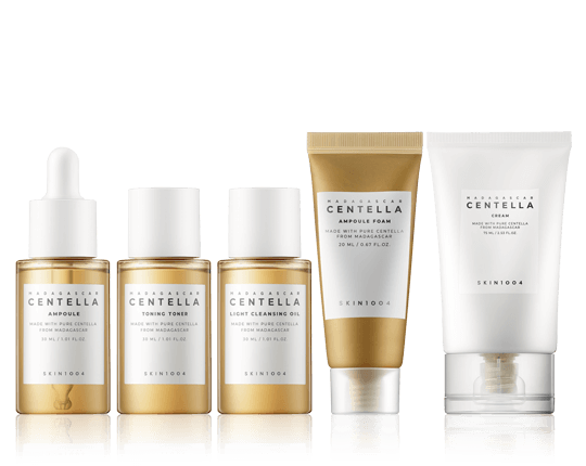 SKIN1004 Madagascar Centella Travel Set 30ml-30ml-20ml-30ml-30ml