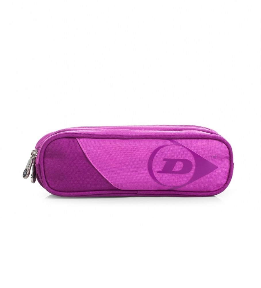 Estojo duplo para lápis Arsamar, roxo - 24x7,5x6cm -
