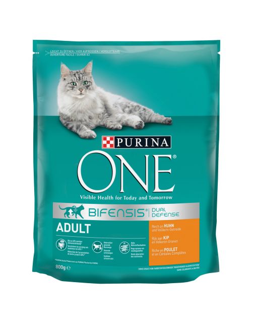 Purina One Adult Kip&Granen - Kattenvoer