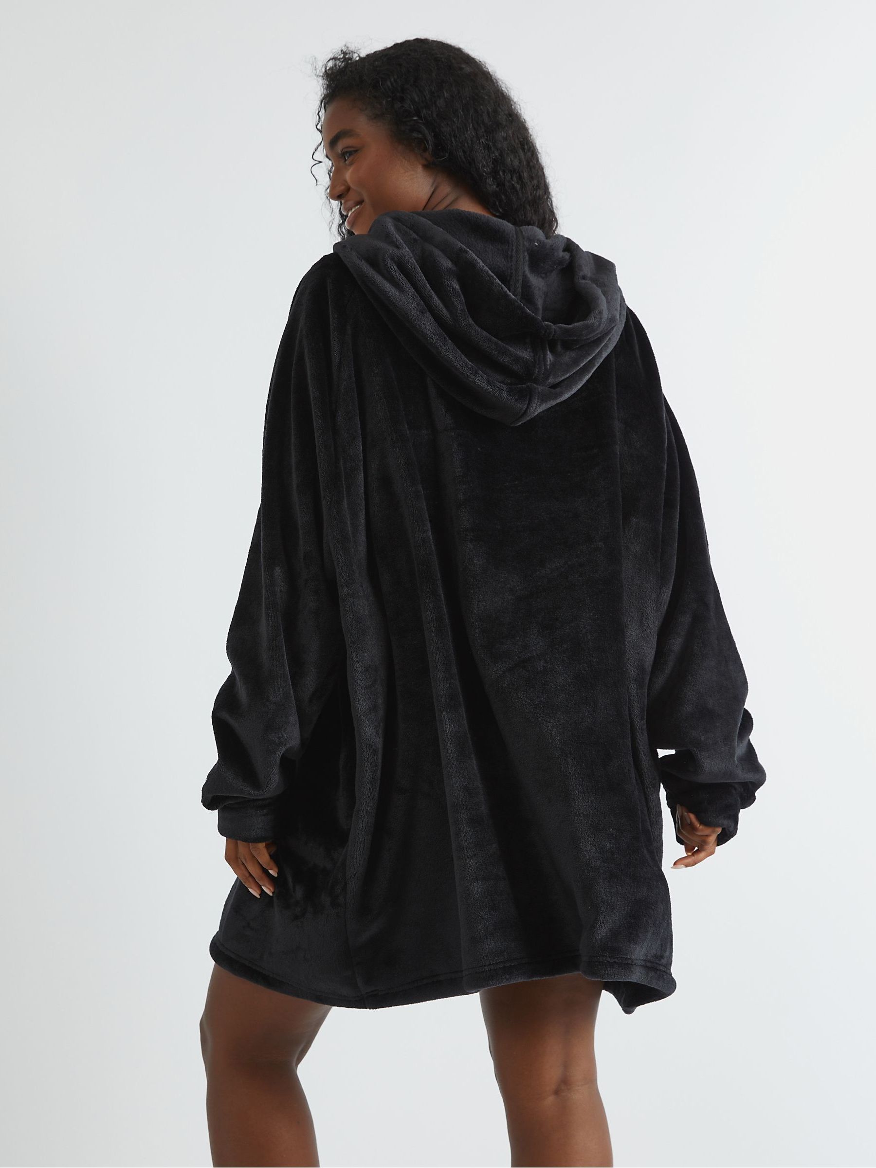 Skinnydip Disney Nightmare Before Christmas Embroidered Blanket Hoodie