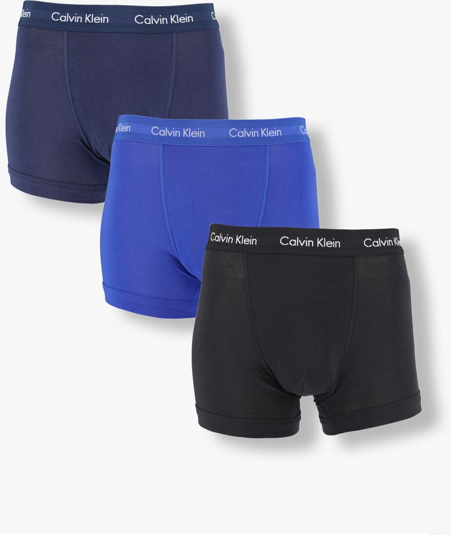 CALVIN KLEIN UNDERWEAR multi calvin klein underwear boxershort 3-pack trunks