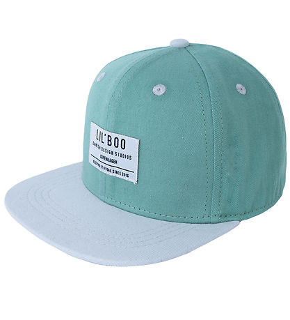 Lil' Boo Copenhagen Kasket - Organic Block Snapback -  Grøn