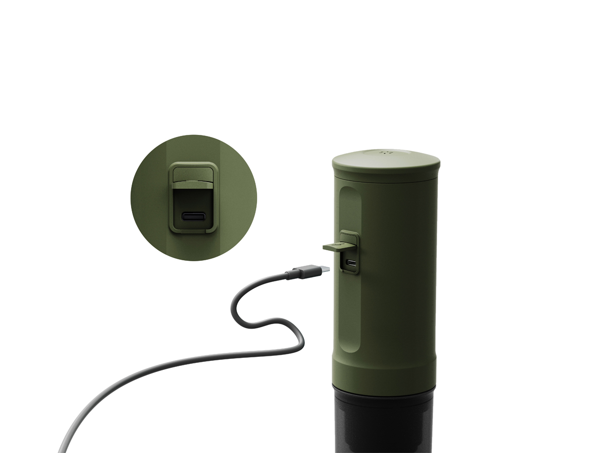 OutIn Nano draagbare elektrische espressomachine - Green