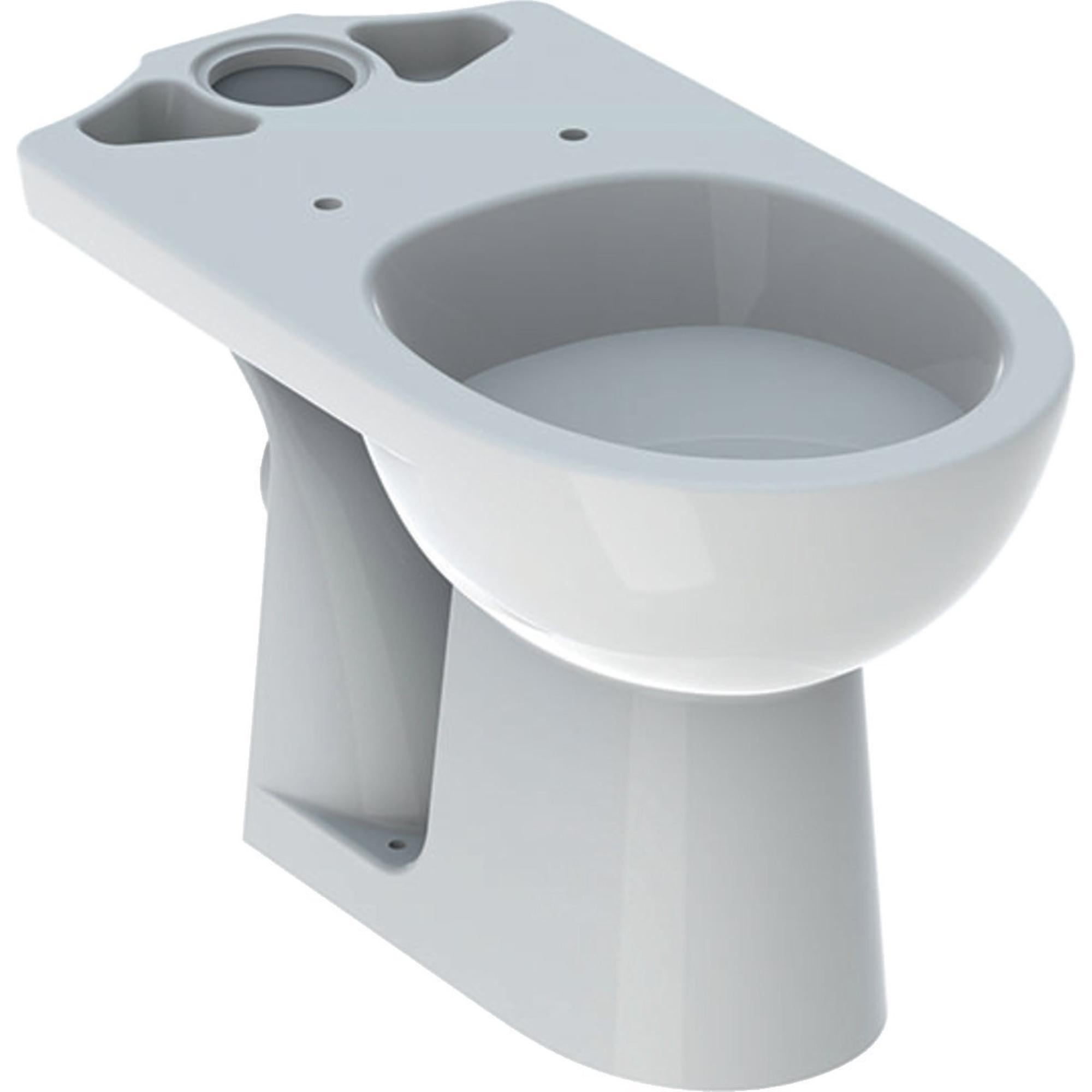 Geberit Renova staand duoblok toilet PK met KeraTect wit glans