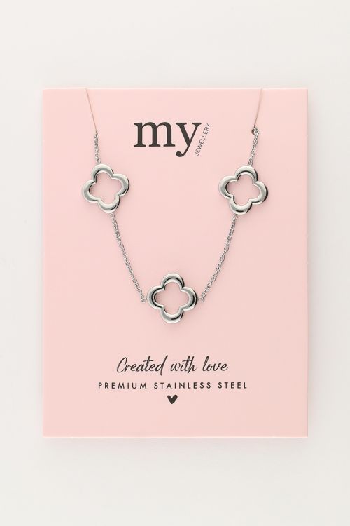 Ketting met vijf klavers