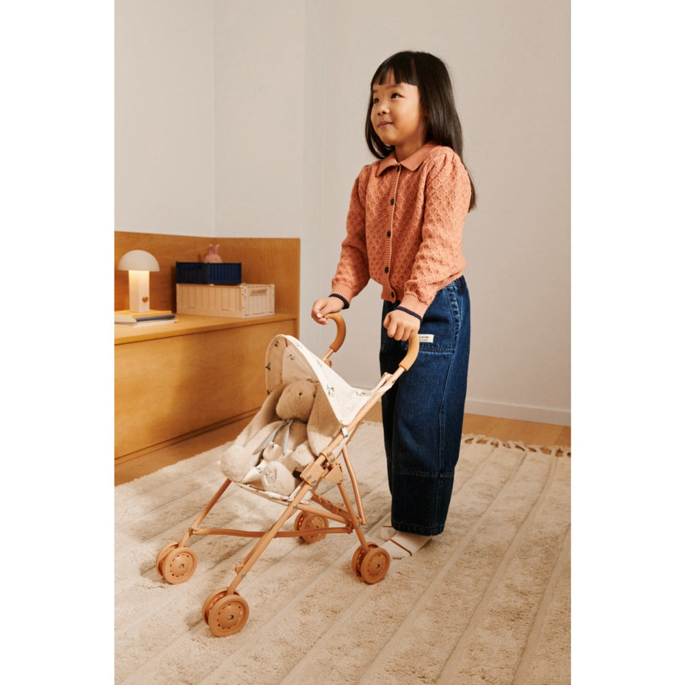 Køb LIEWOOD Peach / Sea Shell Elsie Dukkeklapvogn