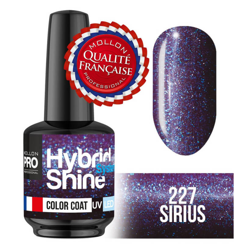 Mini Vernis Semi-Permanent Hybrid Shine Mollon Pro 8ml
