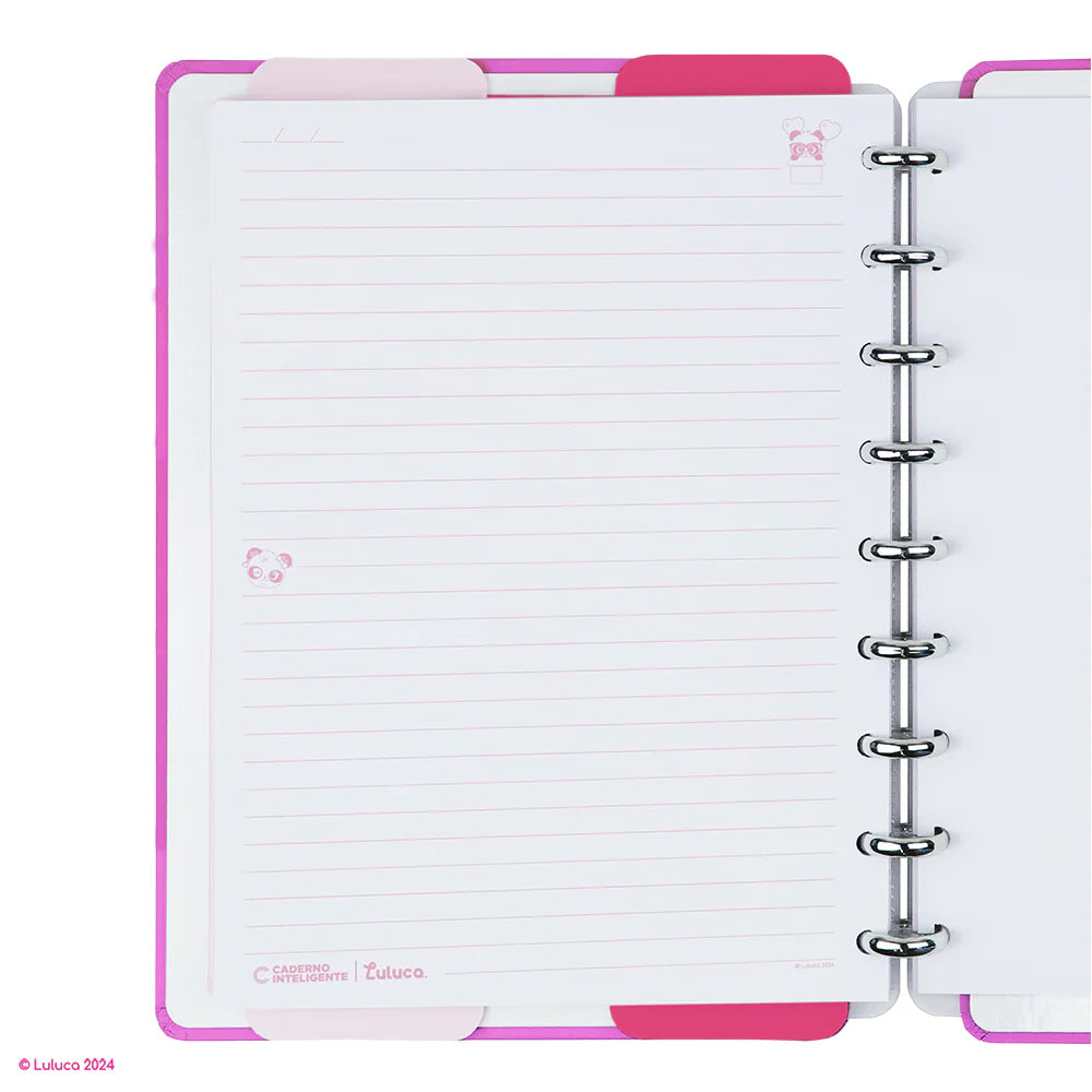 Caderno Inteligente A5 Pandalu Glow by Luluca
