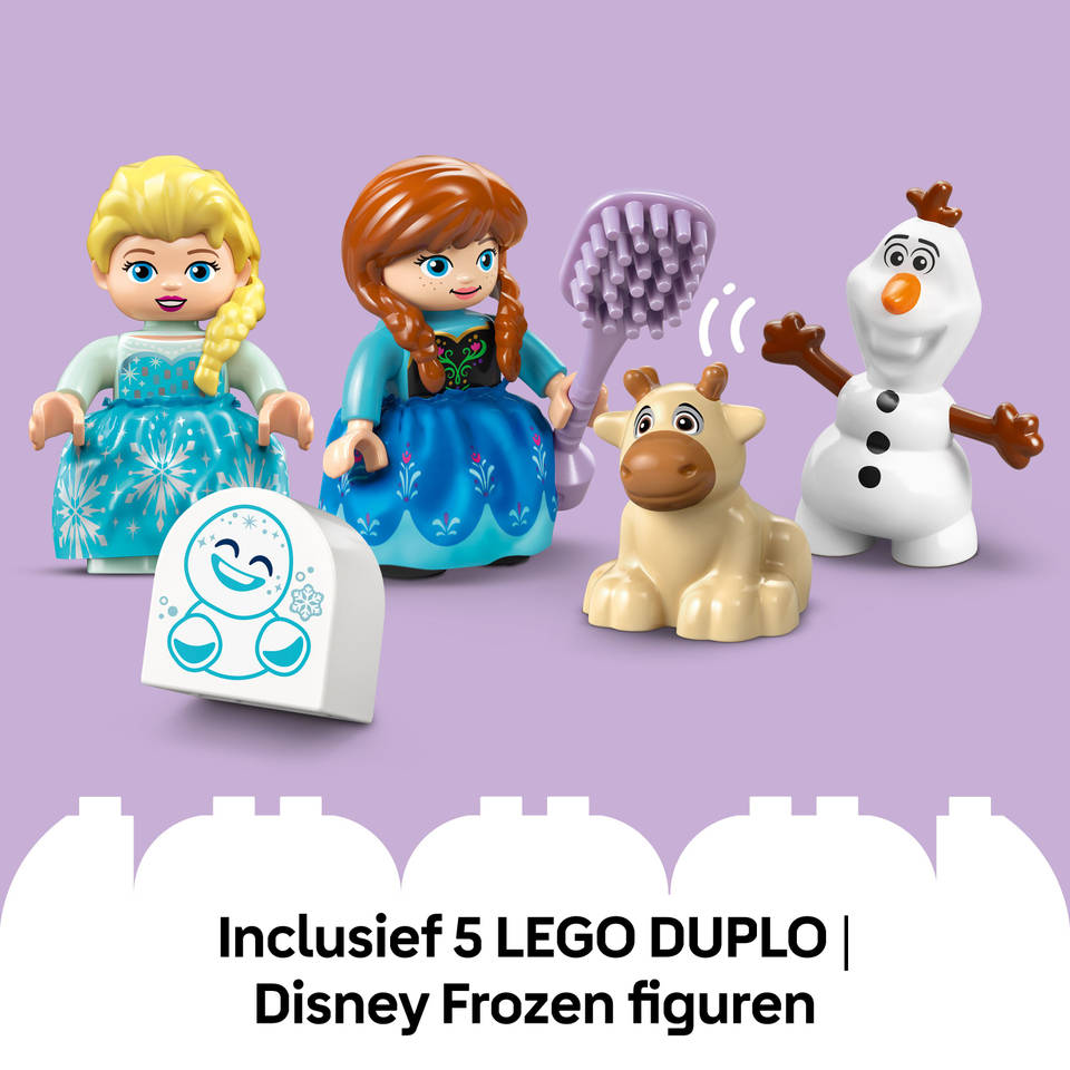 LEGO DUPLO Anna en Elsa's Frozen kasteelfeest 10455