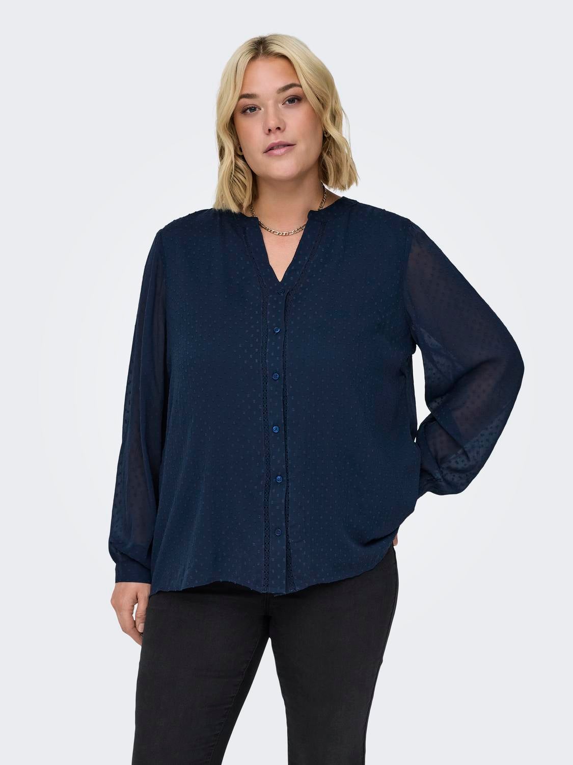CARANINE Hemd Dress Blues