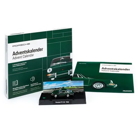 Adventskalender Porsche 911 Irischgrün