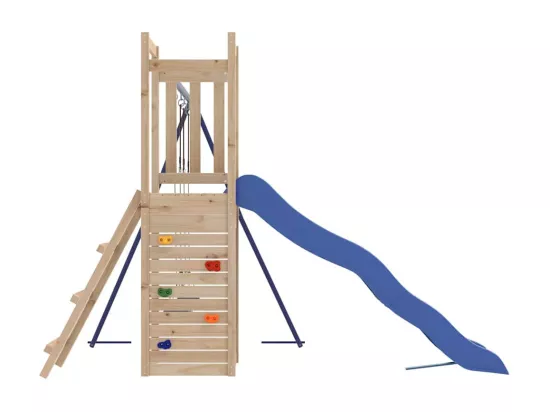 Aire de jeux d'extérieur bois de pin massif