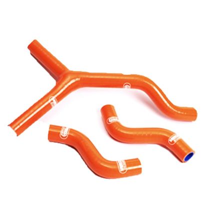 Durites de radiateur Samco orange