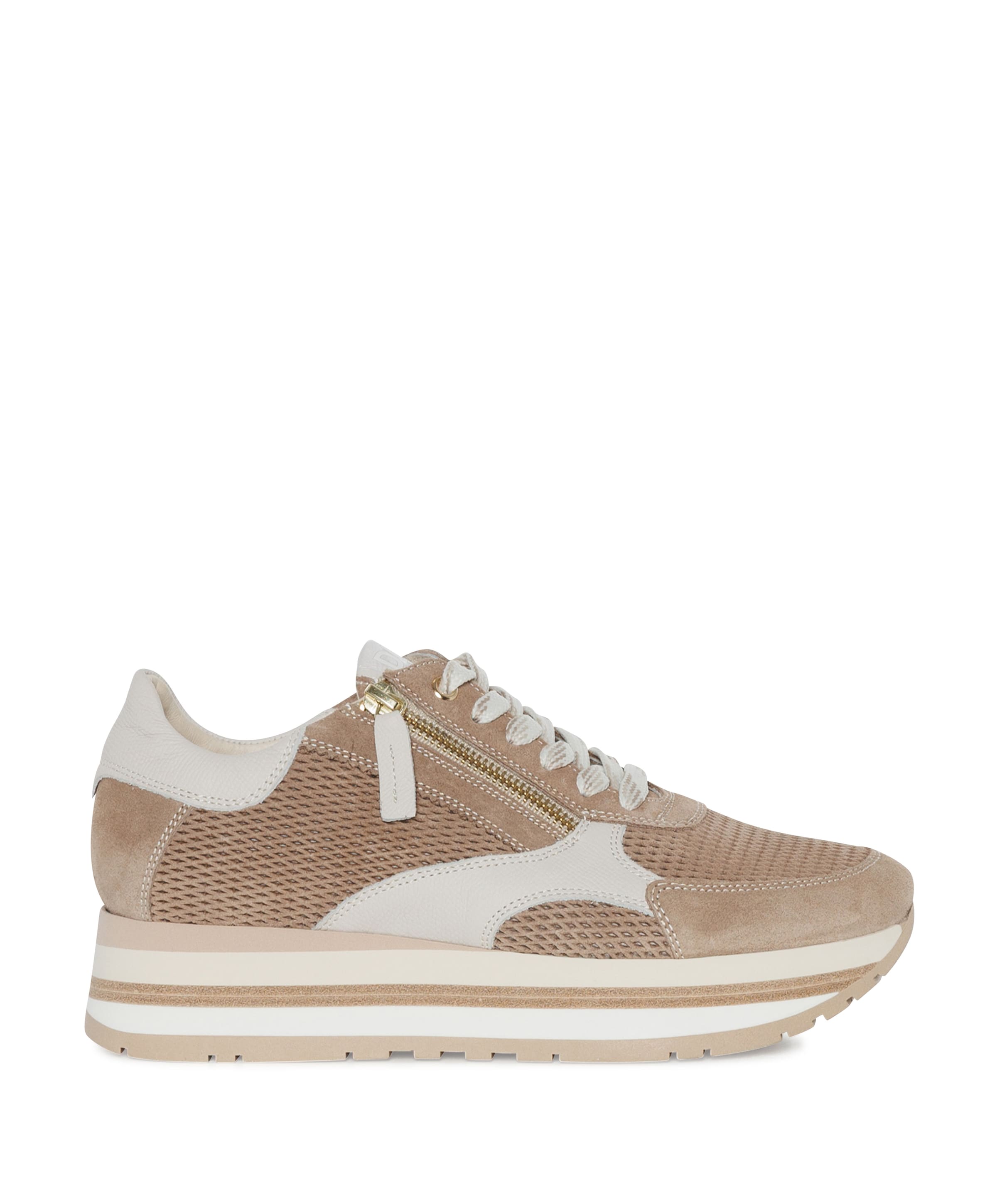 DLSport dames sneakers beige